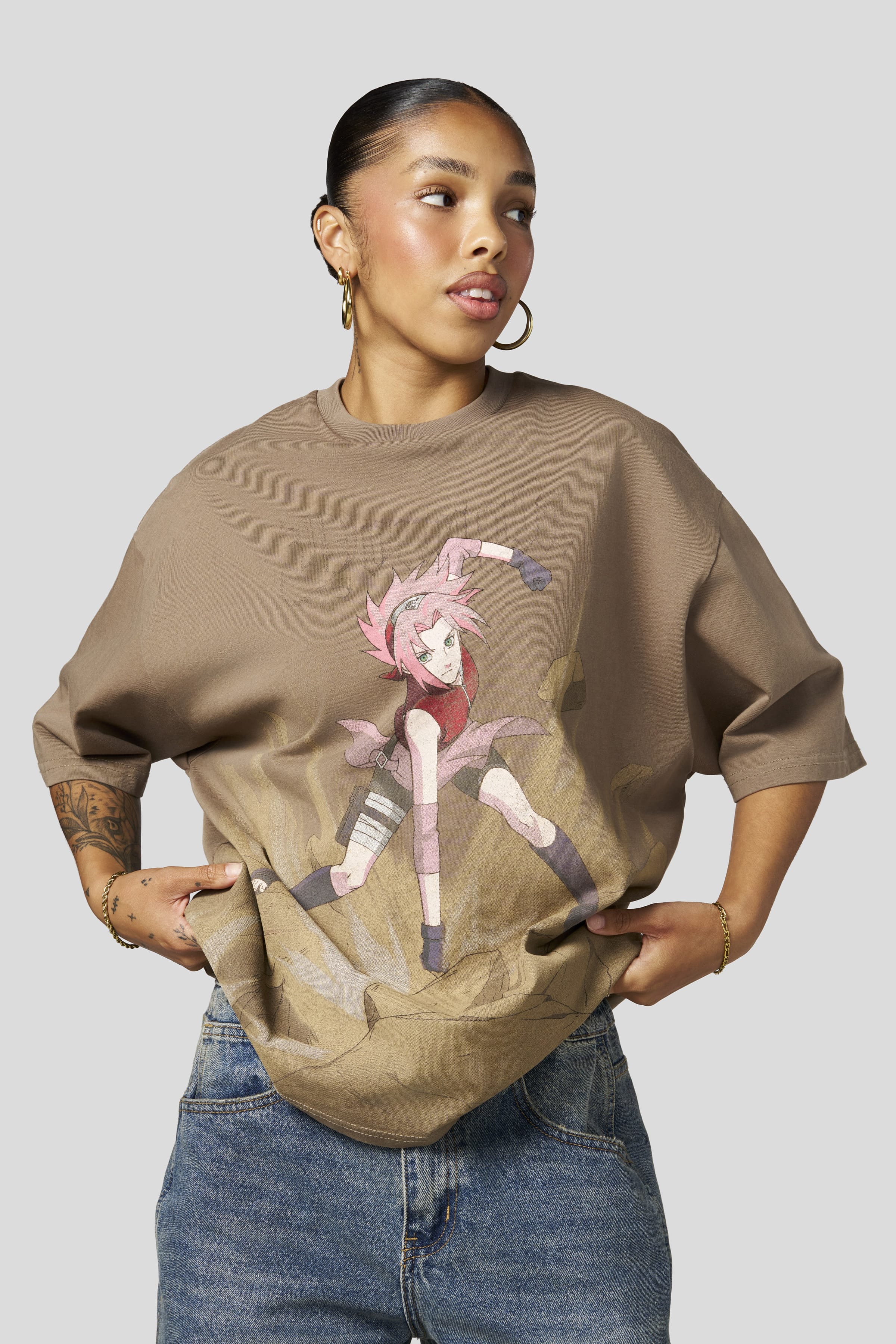 W4360 - Naruto Washed Tee