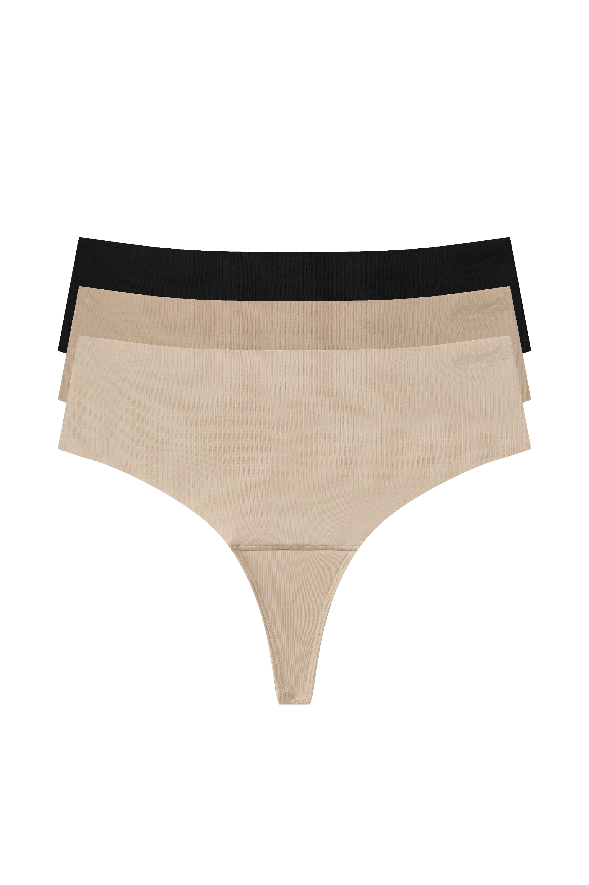 W637 padded thong 3-pack